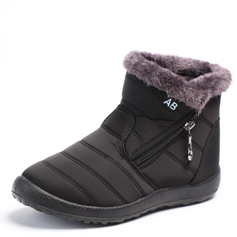 Bottines à glissière Waterproof Snow Confort Orthopédique