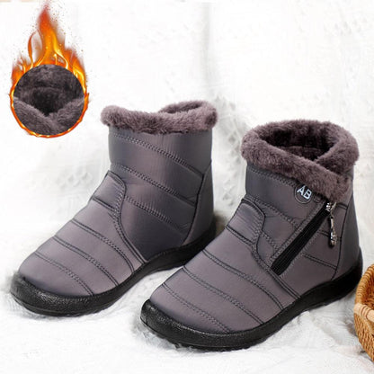 Bottines à glissière Waterproof Snow Confort Orthopédique