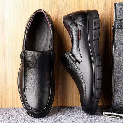 Chaussures de Luxe en Cuir Décontracté pour Hommes - Kingo Confort Orthopédique
