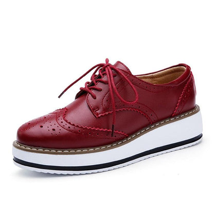 Chaussure orthopédique plateforme Oxford Confort Orthopédique