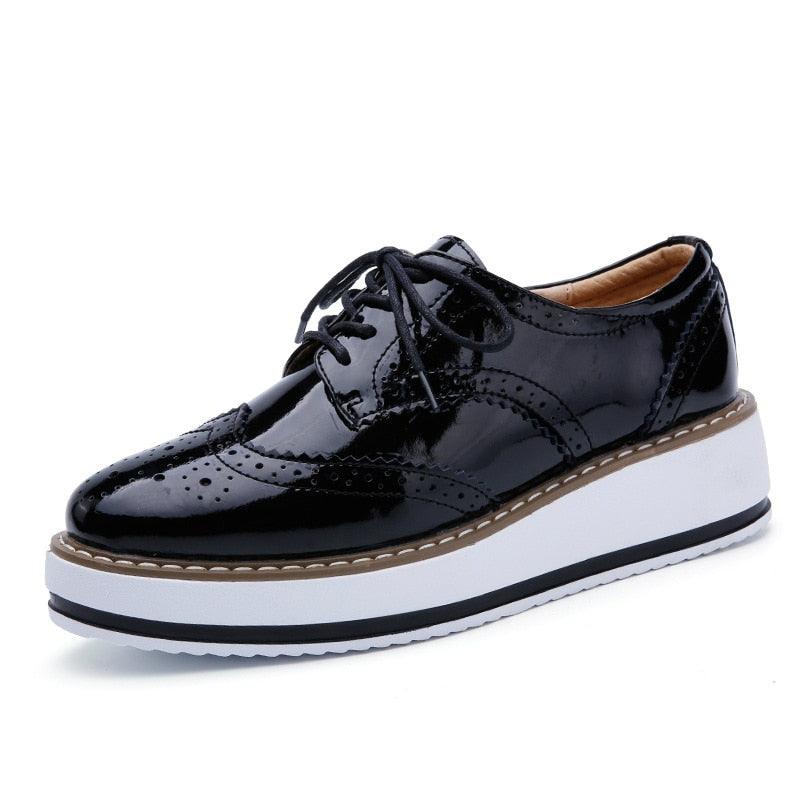 Chaussure orthopédique plateforme Oxford Confort Orthopédique