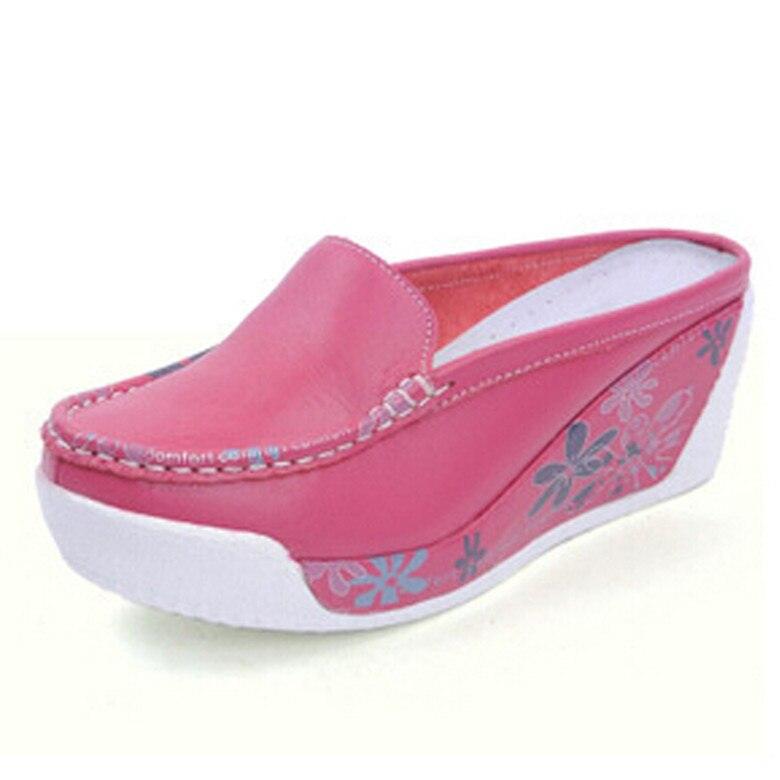 Chaussures à plateforme confortable pour femmes Confort Orthopédique