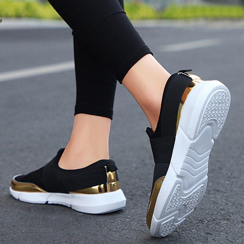 Mocassins orthopédiques respirants à enfiler pour femmes Confort Orthopédique