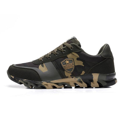 Chaussures de course à larmé Camouflage unisexe Confort Orthopédique