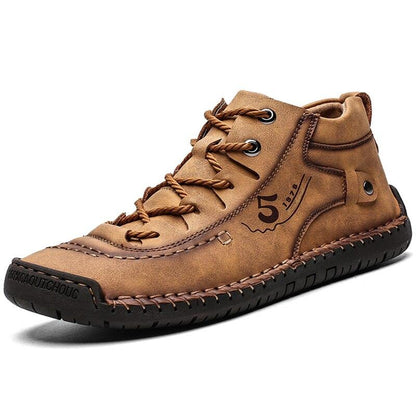 Chaussures Orthopédiques homme en cuir vintage Confort Orthopédique