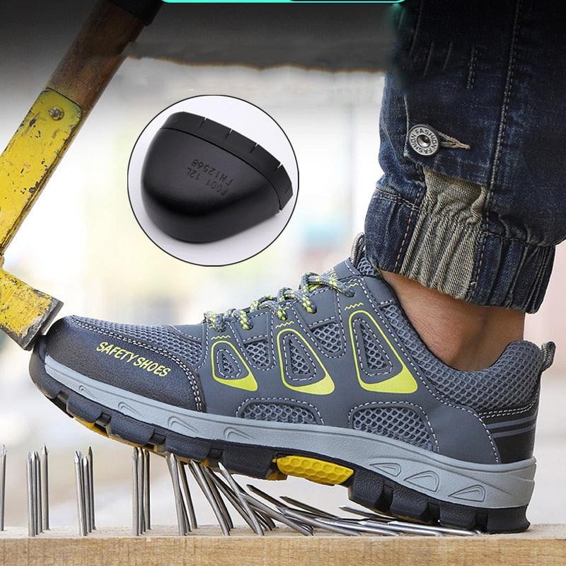 Chaussures de sécurité Zalma pour Homme Confort Orthopédique