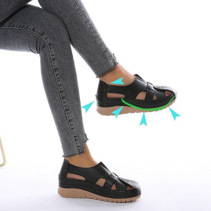 Chaussure à semelle compensée Unique Tigra Confort Orthopédique