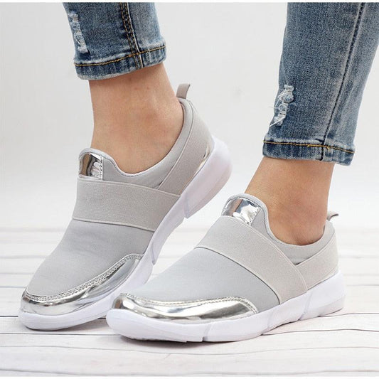 Mocassins orthopédiques respirants à enfiler pour femmes Confort Orthopédique