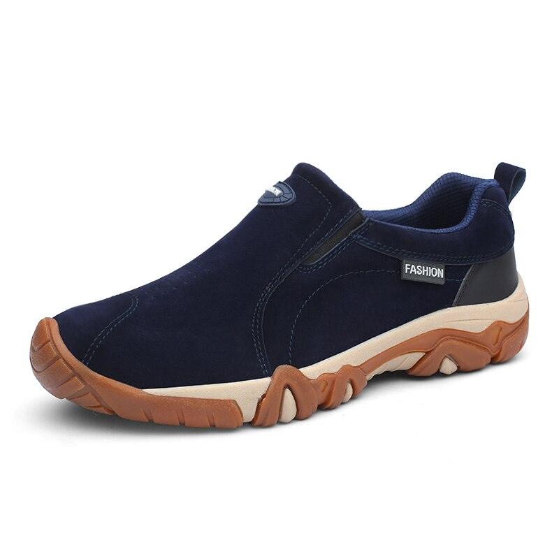 Chaussures de marche antidérapantes pour hommes Confort Orthopédique