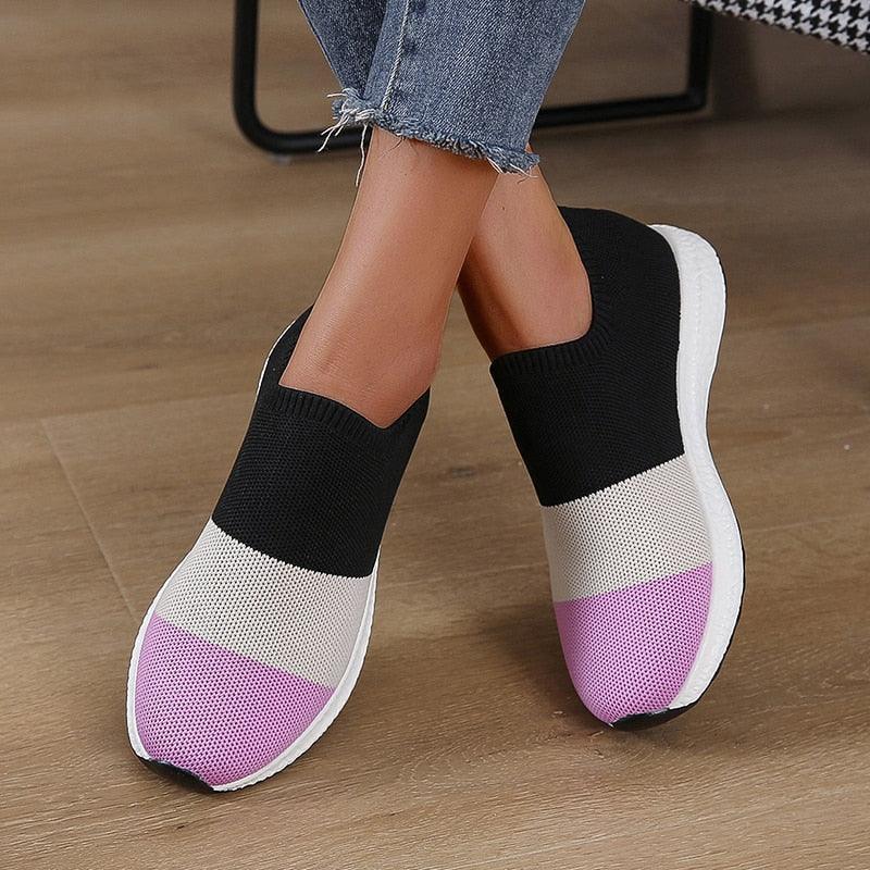 Baskets orthopédiques respirantes à lacets pour femmes Major Confort Orthopédique