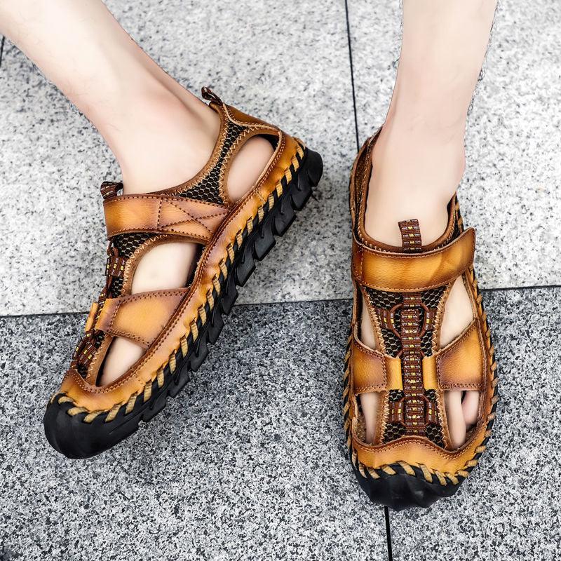 Chaussures d'été décontractées, de plage romaine pour homme - Arther Confort Orthopédique