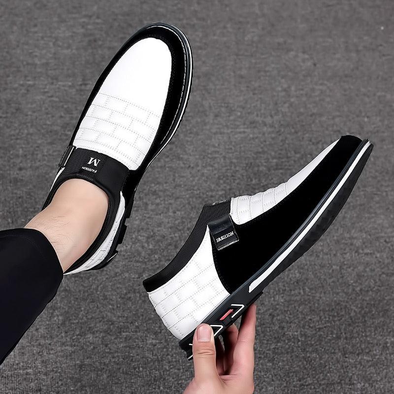 Chaussures homme en cuir respirant - Maximilian Confort Orthopédique