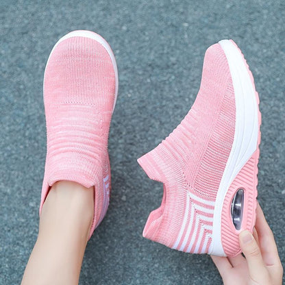 Chaussures orthopédiques de Sport respirantes à semelle caoutchouc pour femmes Confort Orthopédique
