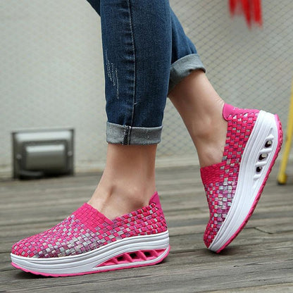 Chaussures orthopédiques décontractées pour Femmes - azur - - Confort Orthopédique