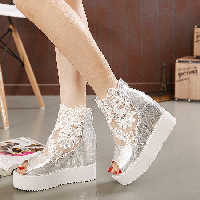 Chaussures en dentelle pour femmes Confort Orthopédique