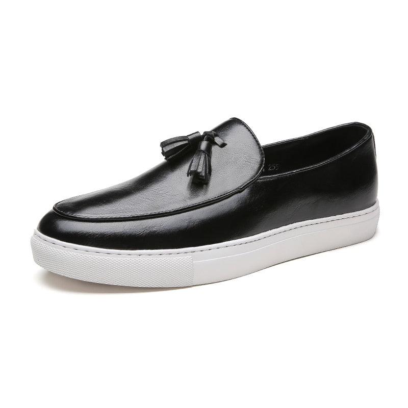 Chaussures d'été en cuir décontractées pour Hommes Confort Orthopédique
