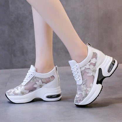Chaussures confortables en dentelle Confort Orthopédique