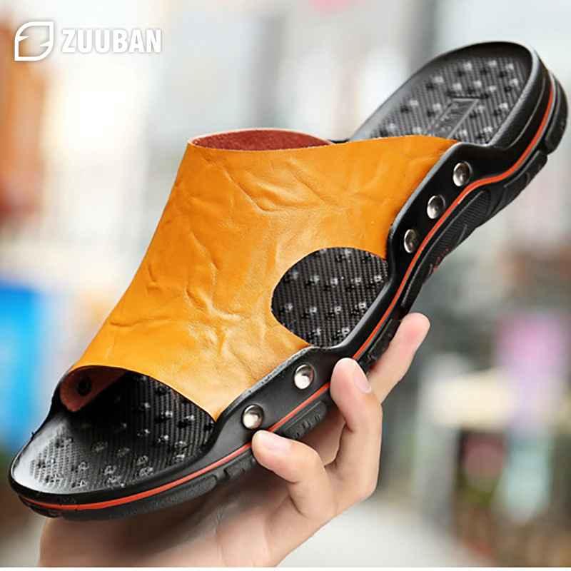 Sandales Homme à rivet Confort Orthopédique