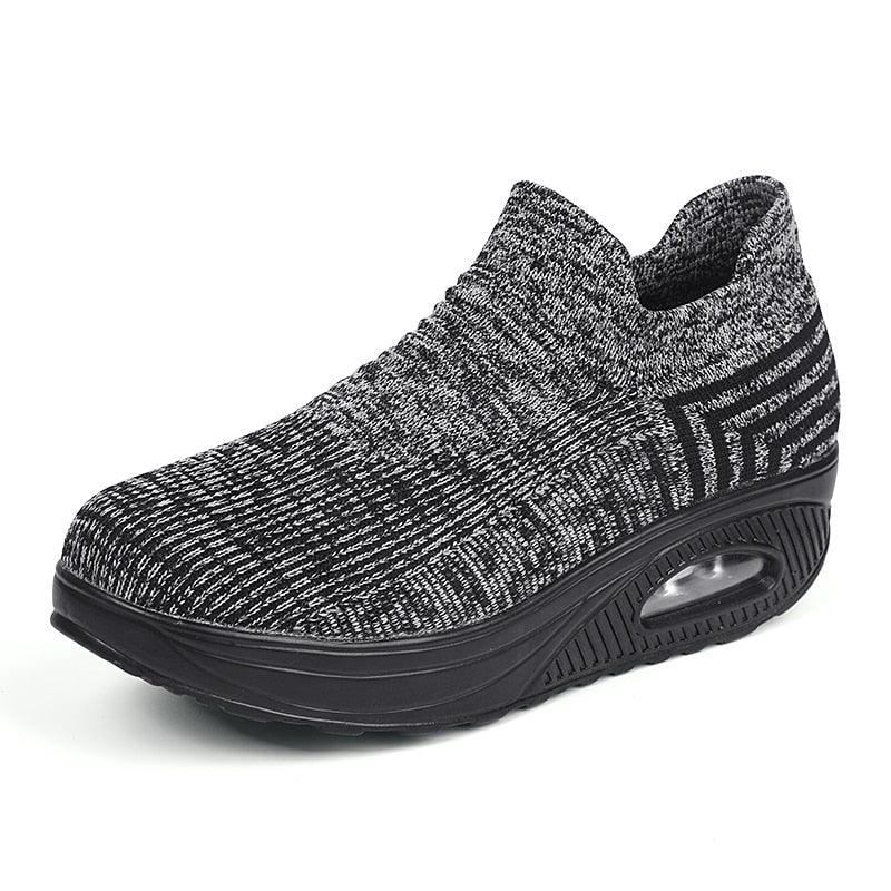 Chaussures orthopédiques de Sport respirantes à semelle caoutchouc pour femmes Confort Orthopédique