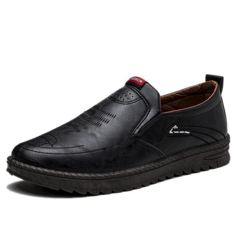 Chaussures confortables et élégantes en cuir pour homme - Lyser Confort Orthopédique