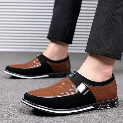 Chaussures homme en cuir respirant - Maximilian Confort Orthopédique