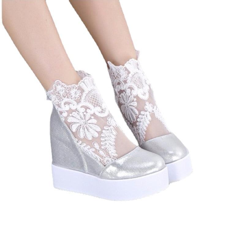 Chaussures femme dentelle Elouise Confort Orthopédique