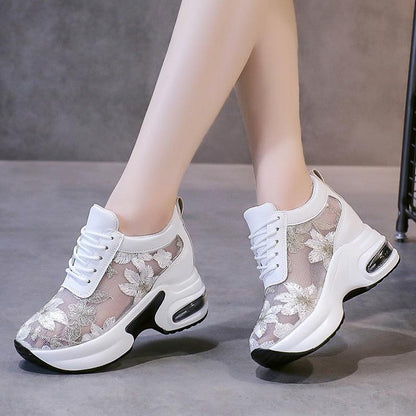 Chaussures confortables en dentelle Confort Orthopédique