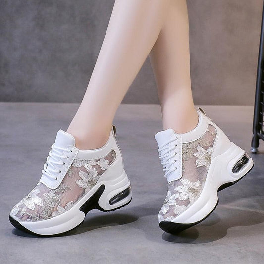 Chaussures confortables en dentelle Confort Orthopédique