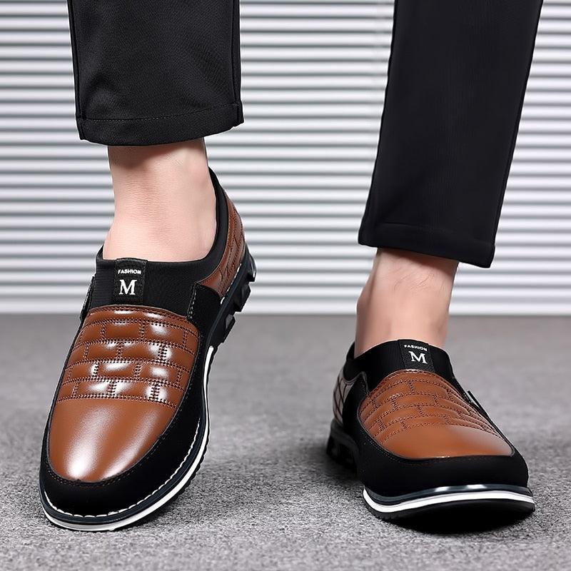 Chaussures homme en cuir respirant - Maximilian Confort Orthopédique
