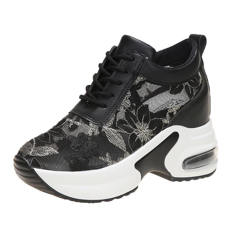 Chaussures confortables en dentelle Confort Orthopédique