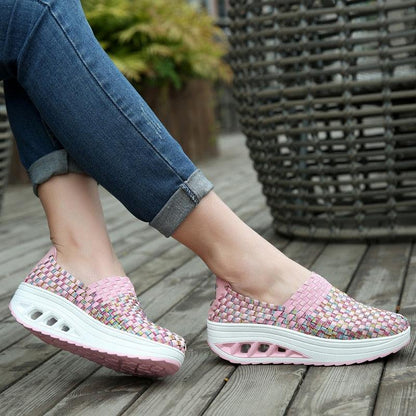 Chaussures orthopédiques décontractées pour Femmes - azur - Confort Orthopédique