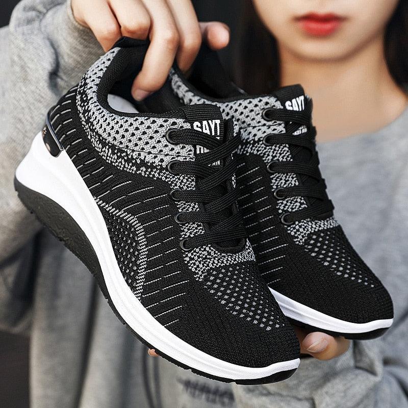 Baskets orthopédiques Confortables à Coussin d'Air pour femmes - Walking - Confort Orthopédique