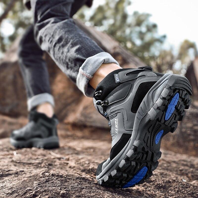 Chaussures de randonnée antidérapante Trek Confort Orthopédique