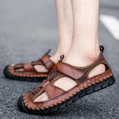 Chaussures d'été décontractées, de plage romaine pour homme - Arther Confort Orthopédique