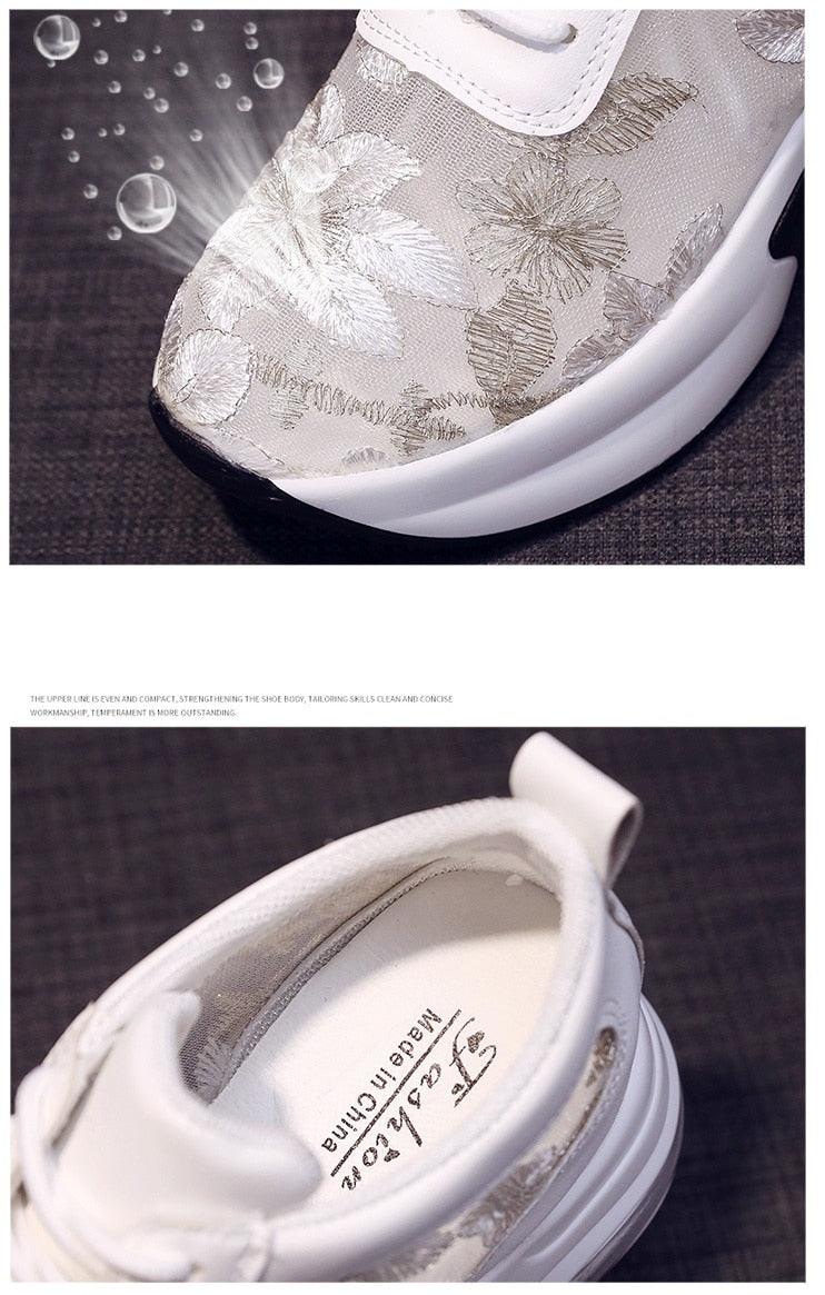 Chaussures confortables en dentelle Confort Orthopédique