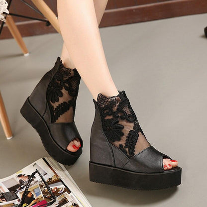 Chaussures femme dentelle Elouise Confort Orthopédique