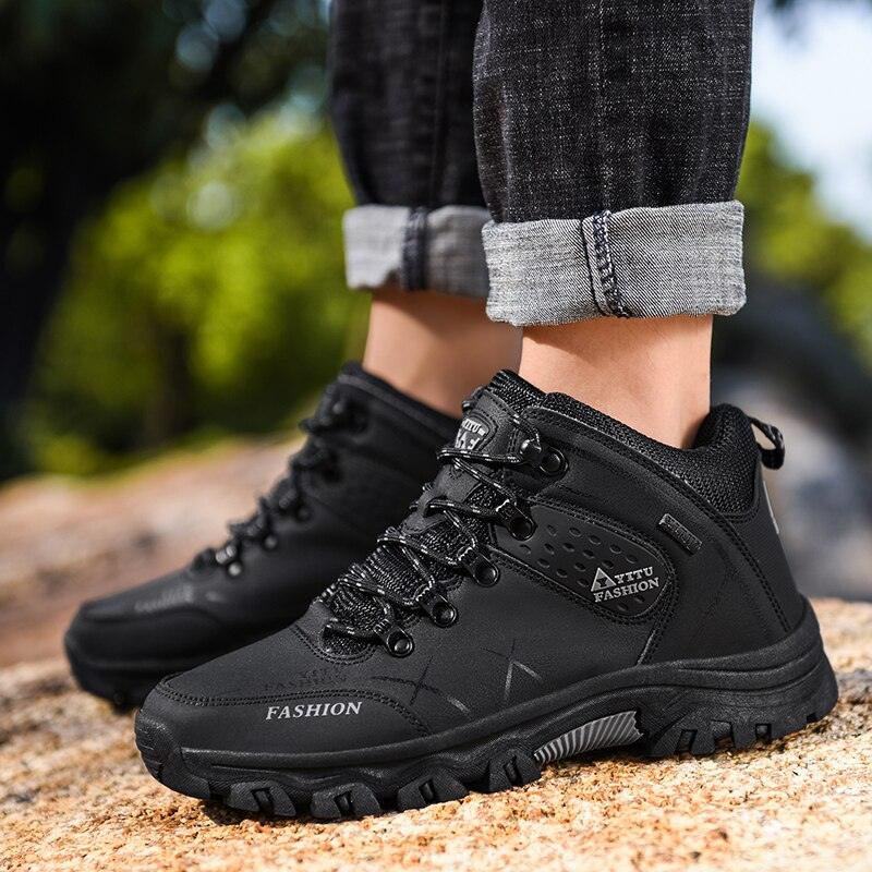 Chaussures de randonnée quatre saisons Anti-choc Confort Orthopédique