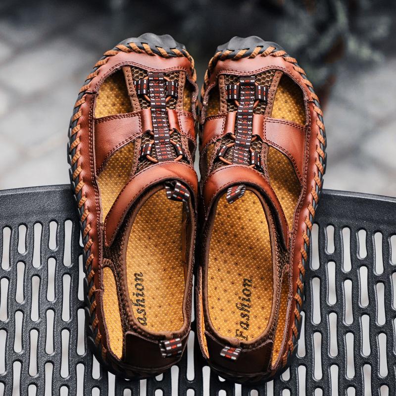 Chaussures d'été décontractées, de plage romaine pour homme - Arther Confort Orthopédique