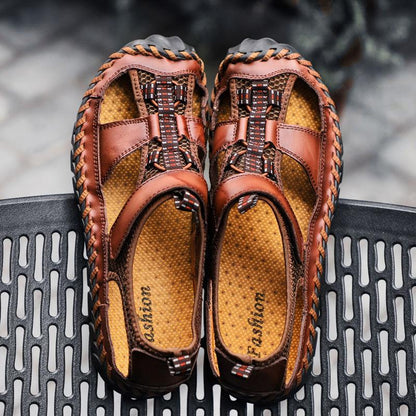 Chaussures d'été décontractées, de plage romaine pour homme - Arther Confort Orthopédique