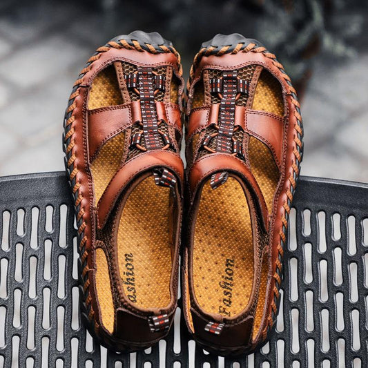 Chaussures d'été décontractées, de plage romaine pour homme - Arther Confort Orthopédique
