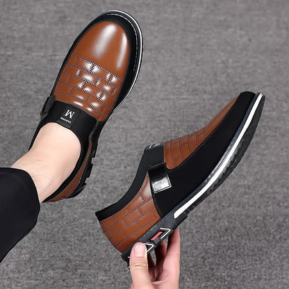 Chaussures homme en cuir respirant - Maximilian Confort Orthopédique
