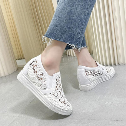 Chaussures en dentelle Blanca Confort Orthopédique
