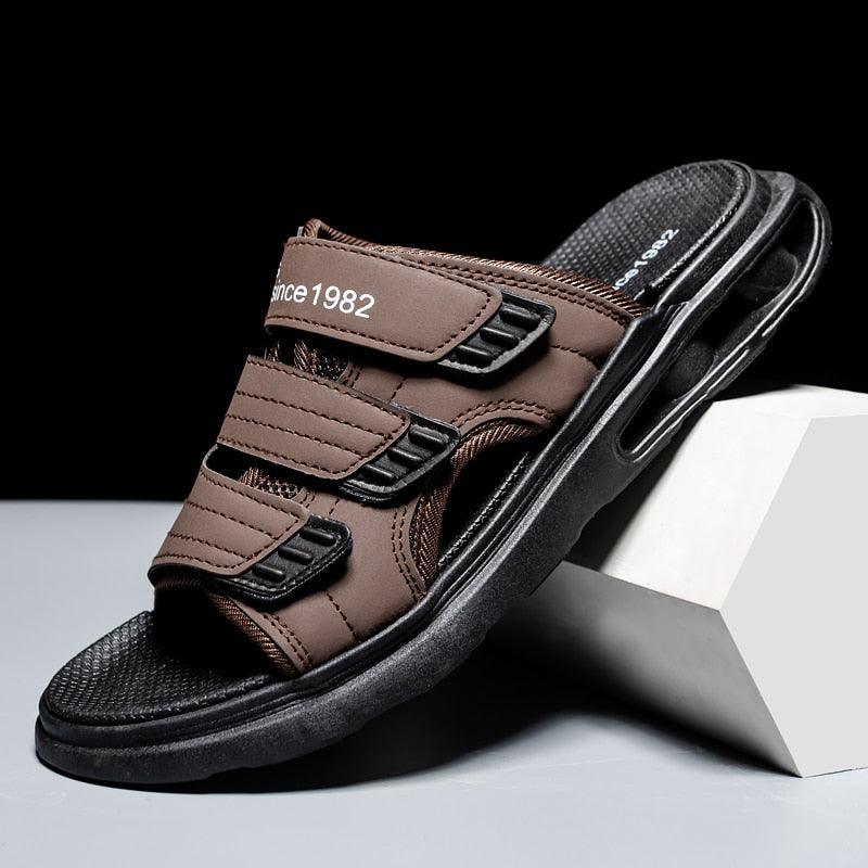 Sandales d'intérieur souples pour hommes - VIKO Confort Orthopédique
