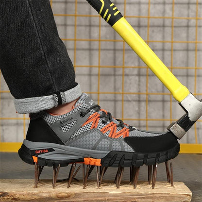 Chaussures de sécurité à bout en acier pour hommes - Art-Up Confort Orthopédique