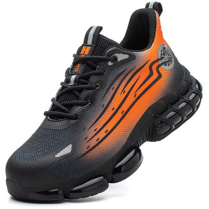Chaussures de sécurité à coussin d'air pour hommes - Rubber Confort Orthopédique