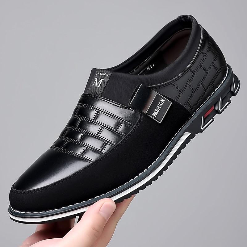 Chaussures homme en cuir respirant - Maximilian Confort Orthopédique