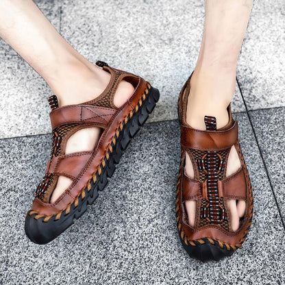 Chaussures d'été décontractées, de plage romaine pour homme - Arther Confort Orthopédique