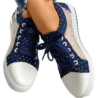 Chaussures orthopédiques décontractées en dentelle - Vanessa Confort Orthopédique