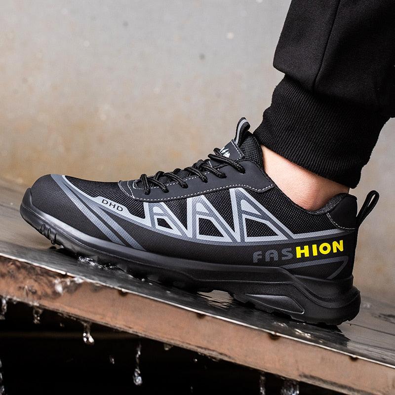 Chaussures de sécurité Anti-écrasement et Anti-perforation pour hommes - Gore-bex Confort Orthopédique