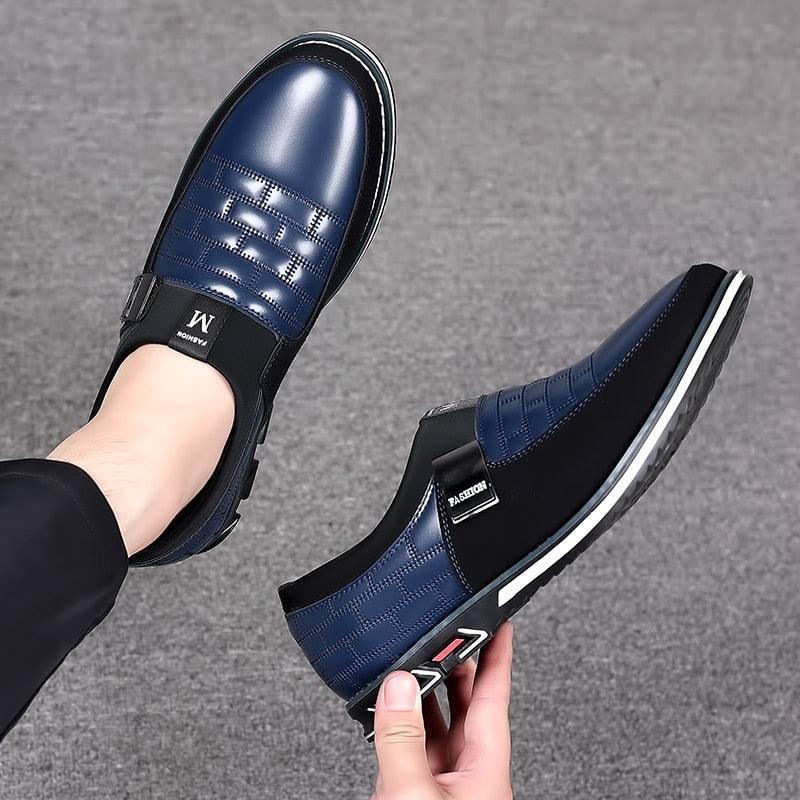 Chaussures homme en cuir respirant - Maximilian Confort Orthopédique